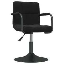 vidaxl-krzeslo-stolowe-czarne-obite-aksamitem