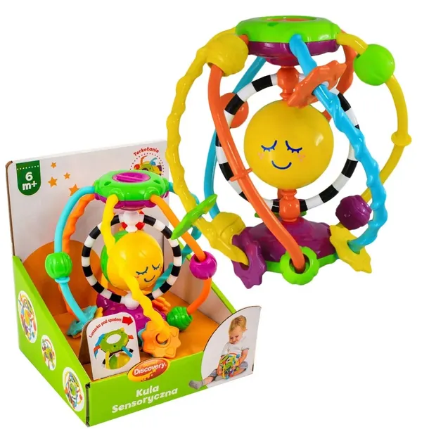 dumel-discovery-kula-sensoryczna-lusterko-6m-wiek-dziecka-6-m