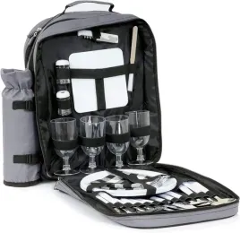 plecak-piknikowy-31-czesciowy-zestaw-dla-4-osob-naczynia-sztucce-koc-szary