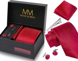 zestaw-meski-prezentowy-krawat-spinki-spinka-czerwona-pudelko-na-prezent
