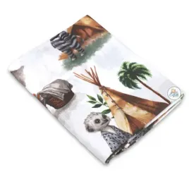 ega-kids-pieluszka-otulacz-muslinowy-120-x-120-cm-zwierzatka-w-pizamkach