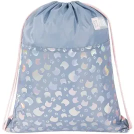 st-right-worek-na-buty-szkolny-podrozny-sportowy-gimnastyczny-silver-cats