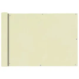 vidaxl-parawan-balkonowy-z-tkaniny-oxford-75x400-cm-kremowy