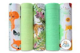 ega-kids-zestaw-pieluszki-tetrowe-wzorzyste-jednokolorowe-5-szt-70x80-cm