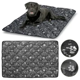 legowisko-dla-psa-mata-poslanie-wodoodporne-kosci-srebrne-120x80-cm