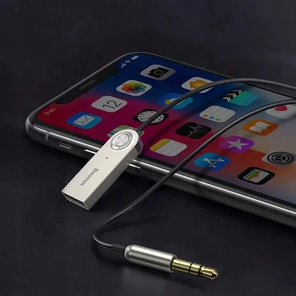 baseus-adapter-odbiornik-audio-transmiter-bluetooth-do-samochodu-usb-aux-stan-nowy-certyfikat-ce