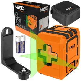 neo-laser-krzyzowy-samopoziomujacy-30m-etui-uchwyt-poziomica-zielony-75-143