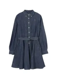 ralph-lauren-sukienka-jeansowa-rozkloszowana-z-paskiem-152-k-a
