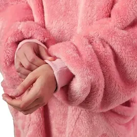 kocobluza-koc-kocyk-bluza-oversize-z-kapturem-rozowa-miekka-na-zimne-dni