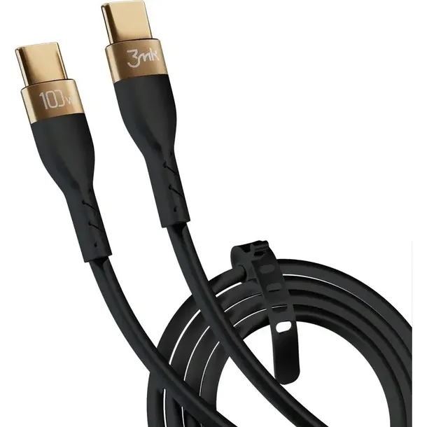 kabel-3mk-hyper-silicone-cable-usb-c-usb-c-100w-2m-czarny-waga-z-opakowaniem-0-05-kg