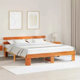 rama-lozka-z-zaglowkiem-woskowany-braz-200x200-cm-lite-drewno-sosnowe-lumar
