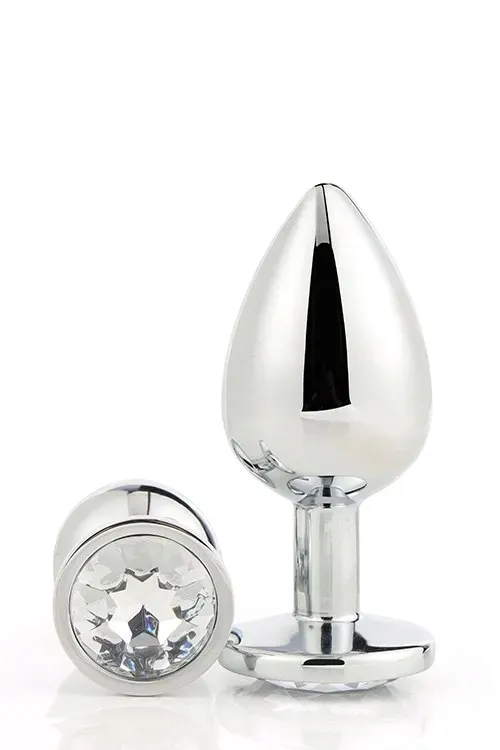 gleaming-love-silver-plug-medium