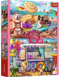 puzzle-2x500-wakacyjny-czas-trefl-trefl