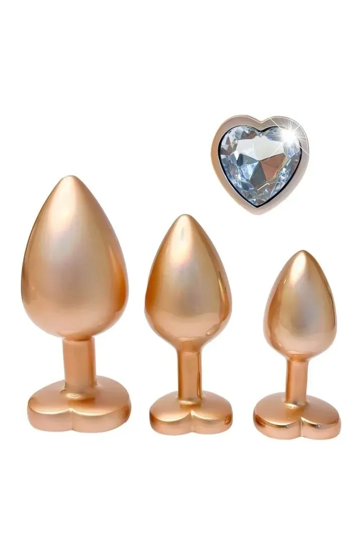 gleaming-love-matte-gold-plug-set