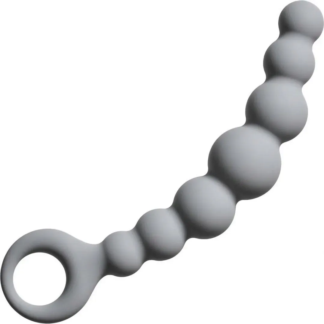 plug-anal-beads-flexible-wand-grey