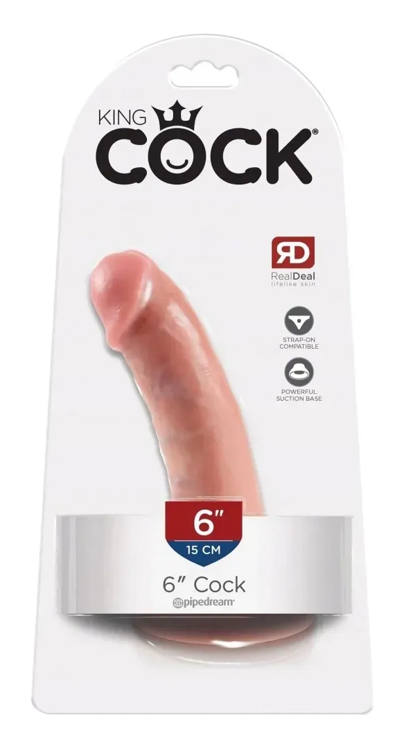 king-cock-6-inch-cock-light