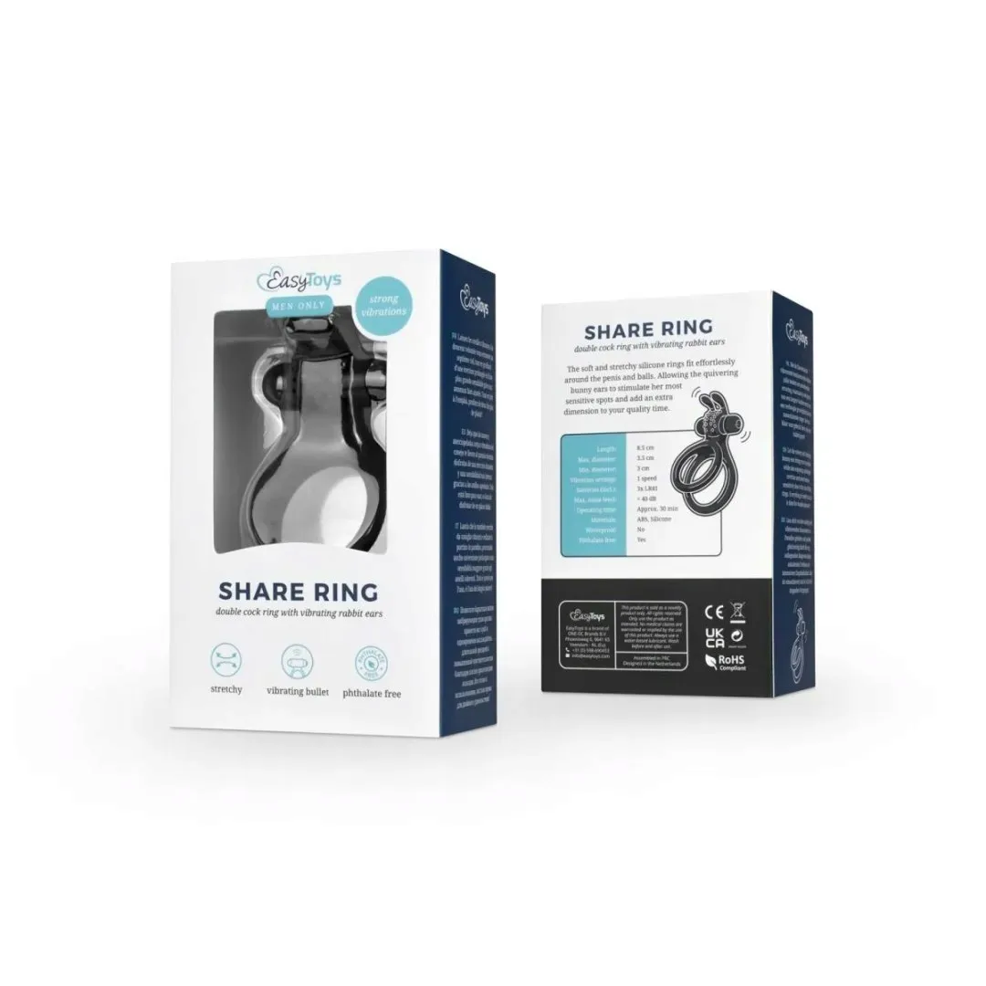 share-ring-double-vibrating-cock-ring-with-rabbit-ears