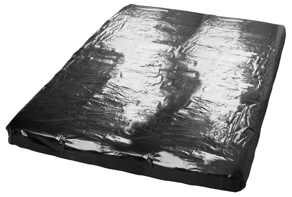 vinyl-bed-sheet-black