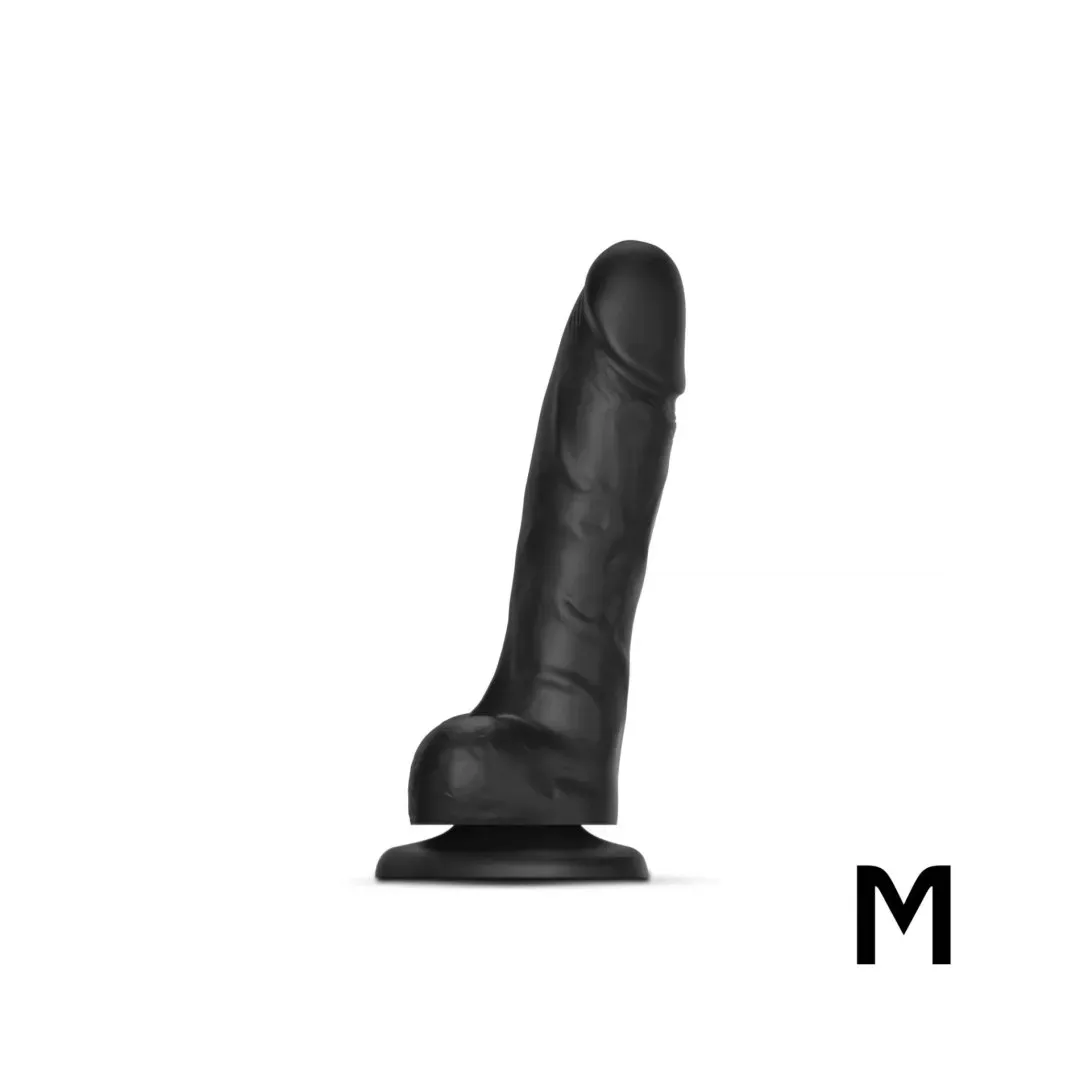 sliding-skin-realistic-dildo-black-m