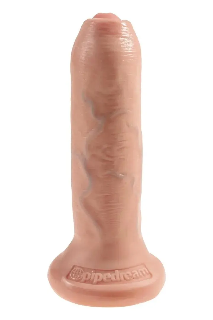 king-cock-6-inch-uncut-light