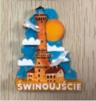 MAGNES I LOVE POLAND ŚWINOUJŚCIE, PAN DRAGON