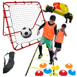 13w1-pilkarski-drabinka-koordynacyjna-pacholki-trenazer-rebounder-zestaw