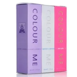 colour-me-50ml-triple-packs-femme-violet-diamond-neon-pink-woda-perfumowana