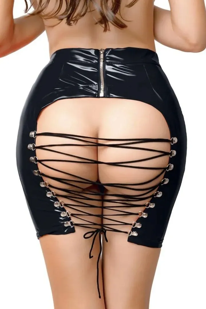 wetlook-skirt-leanne-black-l
