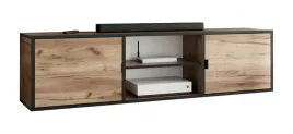 szafka-rtv-luna-3-czarny-uchw-otwarta-dab-craft-zloty