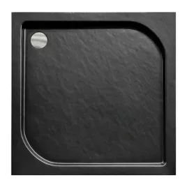 besco-brodzik-oskar-kwadratowy-stone-effcet-new-czarny-matt-90x90