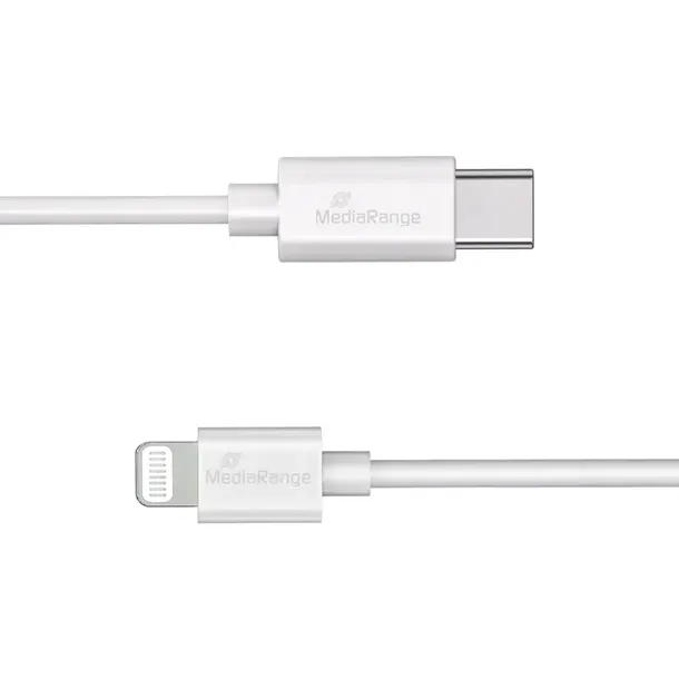 kabel-usb-c-mediarange-apple-lightning-1m-bialy-dlugosc-przewodu-1-m