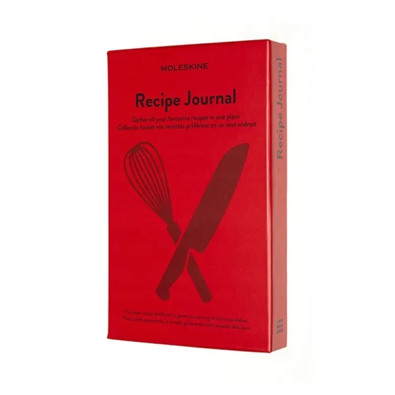 notes-passion-journal-recipe-400-stron-czerwony-stan-nowy