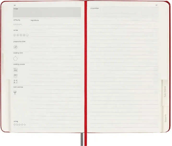 notes-passion-journal-recipe-400-stron-czerwony-glebokosc-produktu-2-cm