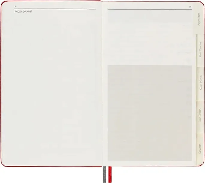 notes-passion-journal-recipe-400-stron-czerwony-kolor-czerwony