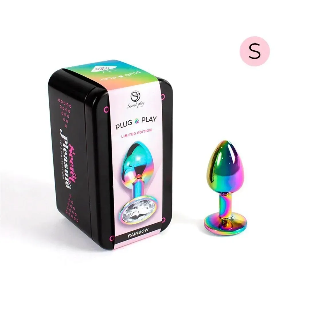 rainbow-metal-butt-plug