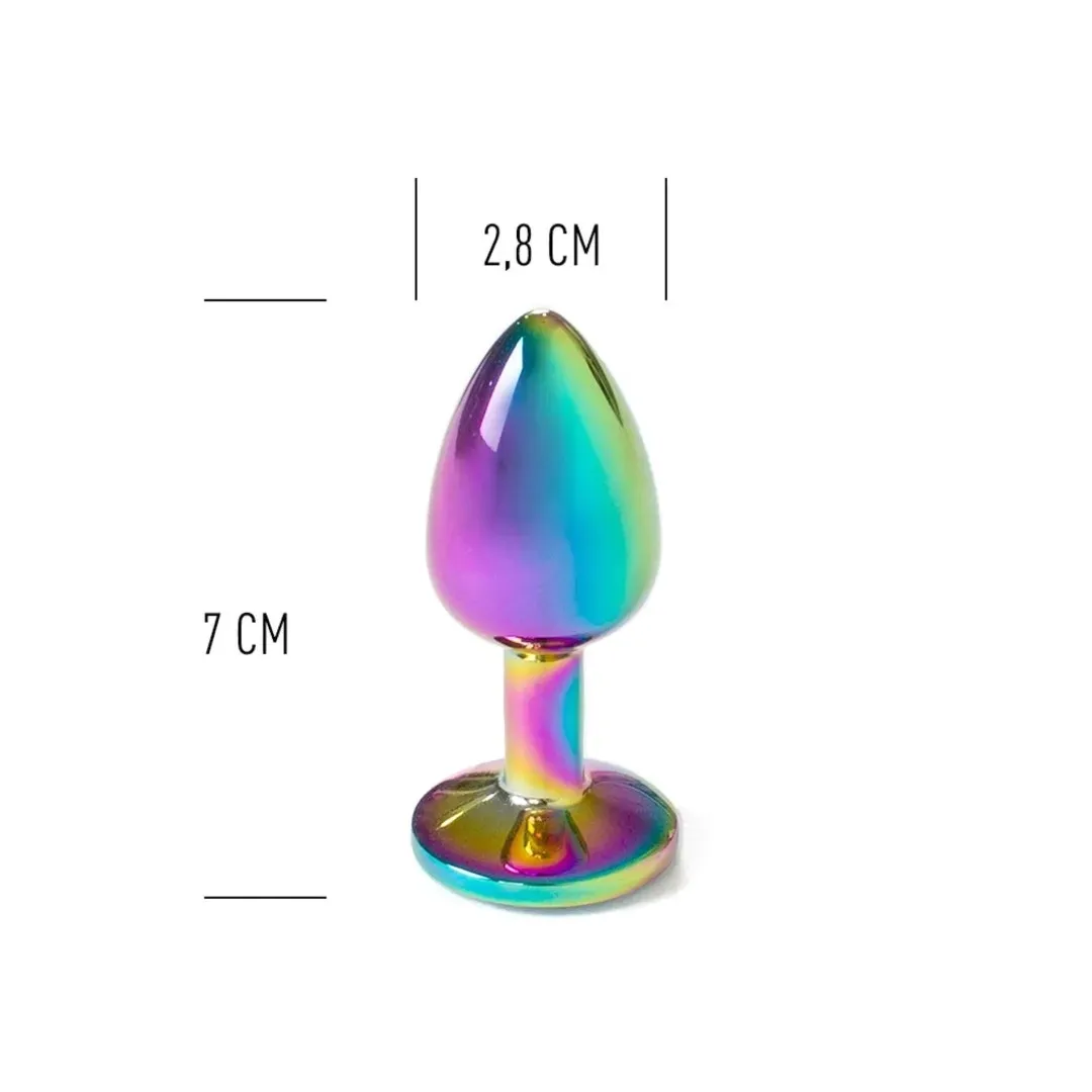 rainbow-metal-butt-plug