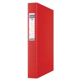 segregator-ringowy-donau-pp-a4-2r-25mm-czerwony