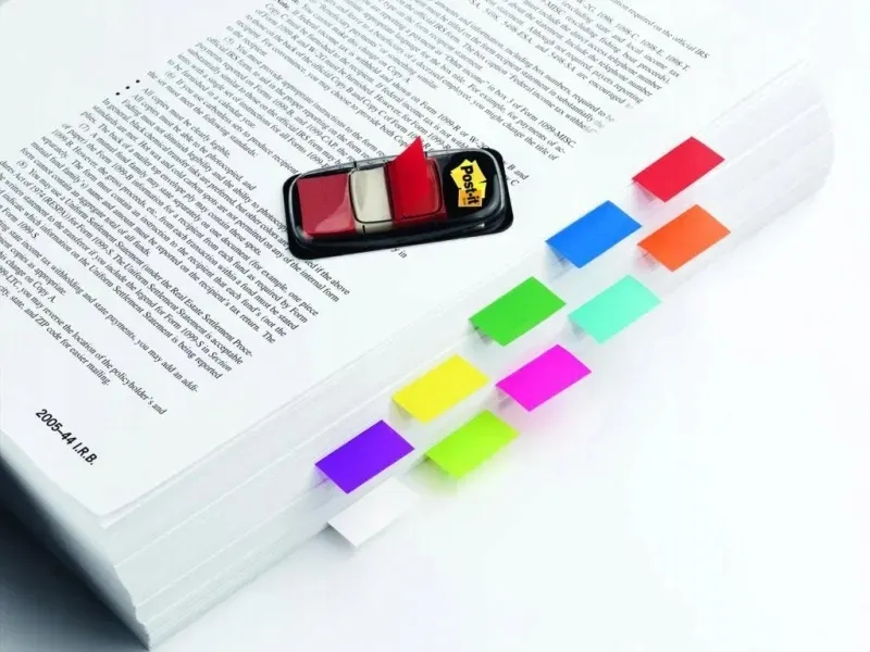zakladki-indeksujace-post-it-czerwone-25x43mm