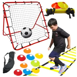 13w1-pilkarski-drabinka-koordynacyjna-pacholki-trenazer-rebounder-zestaw