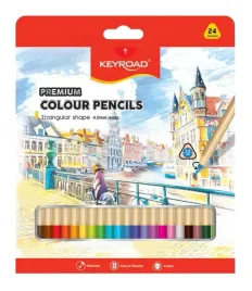 kredki-olowkowe-keyroad-trojkatne-4mm-24szt