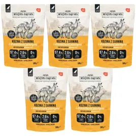 wiejska-zagroda-karma-mokra-dla-psa-kozina-z-sarnina-5-x-500g