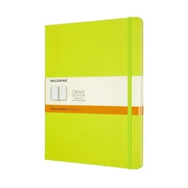 notes-classic-xl-19x25cm-w-linie-twarda-oprawa-192-strony-lemon-green