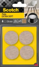 podkladki-z-welny-scotch-samoprzylepne-okragle-34mm-4szt-bezowe
