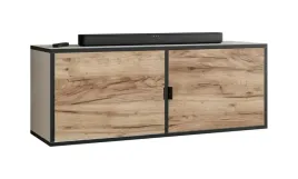 szafka-rtv-luna-2-czarny-uchw-z-frontami-bialy-dab-craft-zloty