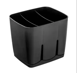 ociekacz-na-sztucce-3-komorowy-z-podstawka-plastikowy-czarny