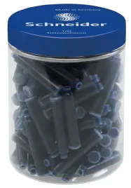 naboje-do-pior-plastikowy-sloik-100szt-niebieski