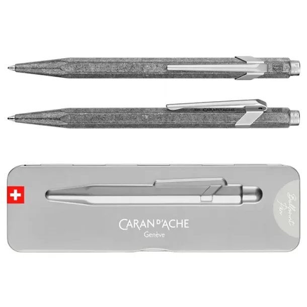 dlugopis-caran-d-ache-849-original-srebrny-informacje-dodatkowe-z-wkladem