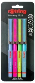 cienkopis-kreslarski-rotring-4-szt-04-mm