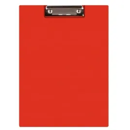 clipboard-teczka-pvc-a5-czerwony-podklad-z-klipem
