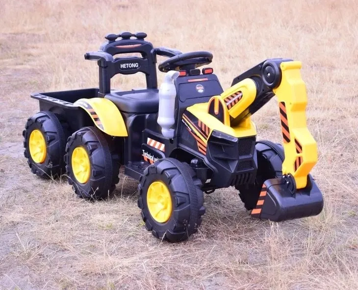 traktor-koparka-na-akumulator-przyczepapilot-ht9158-stan-opakowania-oryginalne